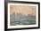 Winter Landscape with Evening Sky-Claude Monet-Framed Giclee Print