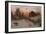 Winter landscape with house-Erik Theodor Werenskiold-Framed Giclee Print