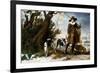 Winter Landscape with Hunter, 1624-Jan Wildens-Framed Giclee Print