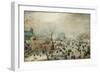 Winter Landscape with Ice Skaters, Hendrick Avercamp-Hendrick Avercamp-Framed Art Print