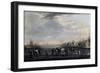 Winter Landscape with Skaters, Late 17th or Early 18th Century-Peeter Bout-Framed Giclee Print