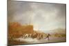 Winter Landscape with Skaters-Adriaen Jansz. Van Ostade-Mounted Giclee Print