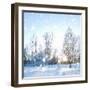 Winter Landscape with Snow-IgorKovalchuk-Framed Photographic Print