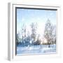 Winter Landscape with Snow-IgorKovalchuk-Framed Photographic Print