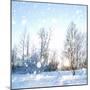 Winter Landscape with Snow-IgorKovalchuk-Mounted Photographic Print