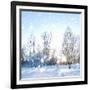 Winter Landscape with Snow-IgorKovalchuk-Framed Photographic Print