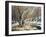 Winter Landscape With Wood And The River-balaikin2009-Framed Art Print