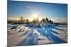 Winter Landscape-Andreas Brandl-Mounted Photographic Print