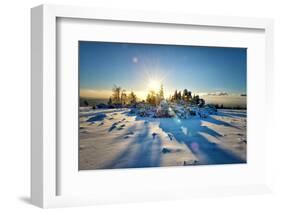 Winter Landscape-Andreas Brandl-Framed Photographic Print