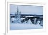 Winter Landscape-gadag-Framed Photographic Print