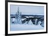 Winter Landscape-gadag-Framed Photographic Print