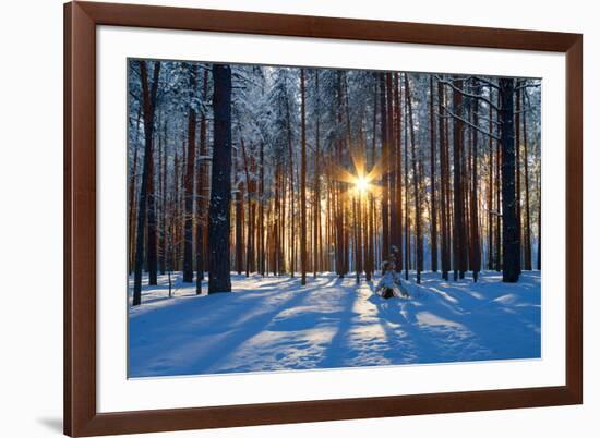 Winter Landscape-Yanika-Framed Photographic Print