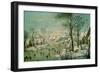 Winter Landscape-Pieter Brueghel the Younger-Framed Giclee Print