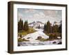 Winter Landscape-William Wendt-Framed Art Print