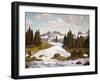 Winter Landscape-William Wendt-Framed Art Print