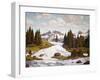 Winter Landscape-William Wendt-Framed Art Print