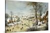 Winter Landscape-Pieter Brueghel the Younger-Stretched Canvas