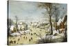 Winter Landscape-Pieter Brueghel the Younger-Stretched Canvas