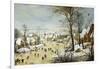 Winter Landscape-Pieter Brueghel the Younger-Framed Art Print