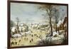 Winter Landscape-Pieter Brueghel the Younger-Framed Art Print