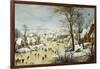 Winter Landscape-Pieter Brueghel the Younger-Framed Art Print