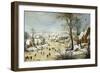 Winter Landscape-Pieter Brueghel the Younger-Framed Art Print