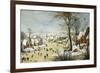 Winter Landscape-Pieter Brueghel the Younger-Framed Art Print