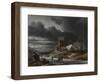 Winter Landscape-Jacob Isaacksz Van Ruisdael-Framed Art Print