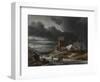 Winter Landscape-Jacob Isaacksz Van Ruisdael-Framed Art Print