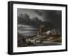 Winter Landscape-Jacob Isaacksz Van Ruisdael-Framed Art Print