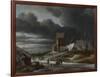 Winter Landscape-Jacob Isaacksz Van Ruisdael-Framed Art Print