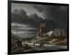 Winter Landscape-Jacob Isaacksz Van Ruisdael-Framed Art Print