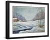 Winter Landscape-John Henry Twachtman-Framed Giclee Print