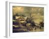 Winter Landscape-Klaes Molenaer-Framed Giclee Print