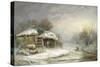 Winter Landscape-Joseph Such-Stretched Canvas