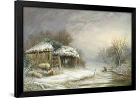 Winter Landscape-Joseph Such-Framed Giclee Print