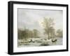 Winter Landscape-Jacobus Abels-Framed Giclee Print