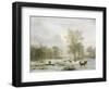 Winter Landscape-Jacobus Abels-Framed Giclee Print