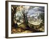 Winter Landscape-Paul Bril-Framed Art Print