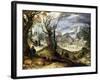 Winter Landscape-Paul Bril-Framed Art Print