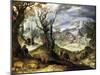 Winter Landscape-Paul Bril-Mounted Art Print