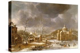 Winter Landscape-Jan Brueghel the Elder-Stretched Canvas