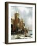 Winter Landscape-Claes Molenaer-Framed Giclee Print