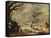 Winter Landscape-Gysbrecht Lytens or Leytens-Framed Stretched Canvas