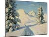 Winter Landscape-Ivan Fedorovich Choultse-Mounted Giclee Print