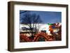 Winter Lantern Festivall, Dragon, 2018-Anthony Butera-Framed Photographic Print