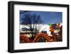 Winter Lantern Festivall, Dragon, 2018-Anthony Butera-Framed Photographic Print