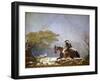 Winter, Late 19Th Century (Fresco)-Giuseppe Sciuti-Framed Giclee Print