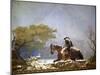 Winter, Late 19Th Century (Fresco)-Giuseppe Sciuti-Mounted Giclee Print