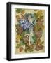 Winter Leaf Fairy-Linda Ravenscroft-Framed Giclee Print